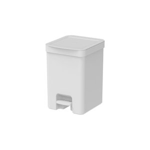 Lixeira com Pedal e Tampa Trium Esconde Sacola 12 Litros ou