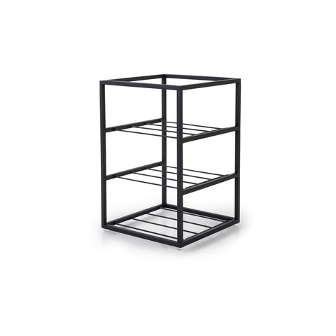 Adega para 6 Garrafas Preta - Linha Frame