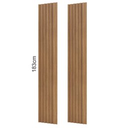 Painel Ripado 89,5cm X 183cm Pdl Freijó - 2