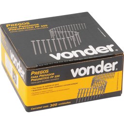 Prego Ardox 38mm Carretel 300 Pçs P/ Pregador Pp 550 Vonder - 2