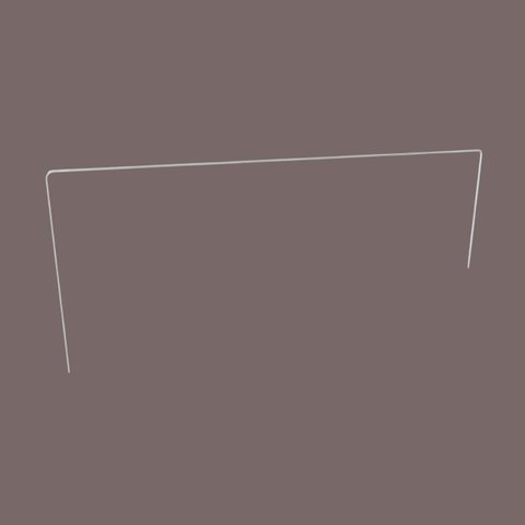 Suporte Haste de Berço Padrão Americano para Mosqueteiro