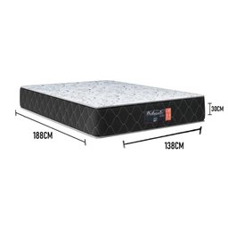Colchão Casal Comfort Prime Espuma D33 Semi Ortopédico Extra Firme Max 30x138x188 - 2