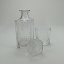 Ver imagem 7 de Jogo 7 Peças Jogos de Whisky de Vidro 750ml/340ml Transparente 23.0x9.0x9.0cm