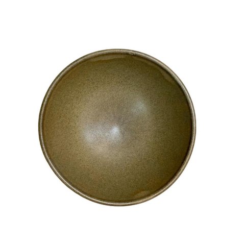 Bowl Ceramica Stoneware Organic Jungle Marrom Esverdeado