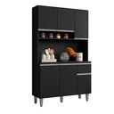 Ver imagem 2 de Kit Cozinha Márcia Armário Completo 105cm Ajl Móveis