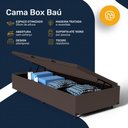 Ver imagem 7 de Cama Box Baú + Colchão Gazin de Espuma D33 Pillow In Force Mid Solteiro 88 cm