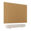 Ver imagem 3 de Rack com Painel Liso TV até 86 Polegadas 320x250cm Aruá CabeCasa MadeiraOriginals Marrom/Off White
