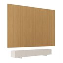Ver imagem 3 de Rack com Painel Liso TV até 86 Polegadas Planejado 320x250cm Aruá CabeCasa MadeiraOriginals Marrom/Off White