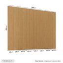 Ver imagem 4 de Rack com Painel Liso TV até 86 Polegadas Planejado 320x250cm Aruá CabeCasa MadeiraOriginals Marrom/Off White