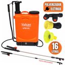 Ver imagem 2 de Bomba Pulverizadora Para Veneno Elétrico e Manual 8 Amperes 16 Litros Cor Laranja Vp16l8a 80psi