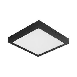 Painel de Led Quadrado Sobrepor 24w Preto 4000k Taschibra - 3