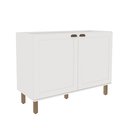 Ver imagem 1 de Balcão Cozinha 120 cm 2 Pts Iluminata Branco sem Tampo