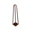 Ver imagem 6 de Kit 20 Pés de Metal 30 CM Hairpin Legs Mesa de Canto Rack e Puffs Bronze
