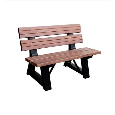 BANCO DE JARDIM LINHA URBAN 110CM - MADEIRA PLÁSTICA