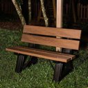 Ver imagem 2 de BANCO DE JARDIM LINHA URBAN 110CM - MADEIRA PLÁSTICA