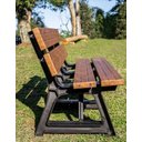 Ver imagem 3 de BANCO DE JARDIM LINHA URBAN 110CM - MADEIRA PLÁSTICA