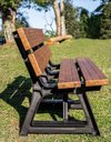 Ver imagem 3 de BANCO DE JARDIM LINHA URBAN 110CM - MADEIRA PLÁSTICA