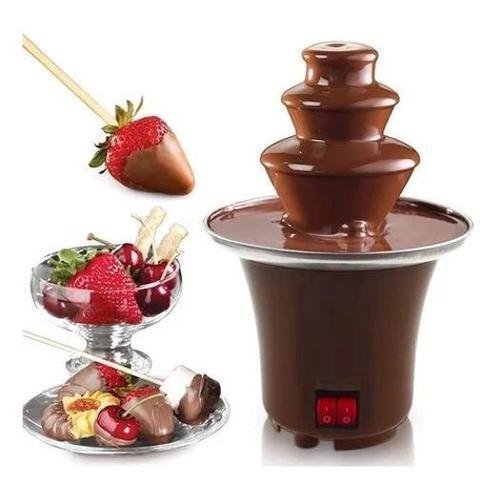 Mini Fonte Cascata de Chocolate Derretimento Aquecimento - 1