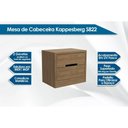 Ver imagem 2 de Mesa Cabeceira Casal S822 C/ 2 Gavetas Canela - Kappesberg