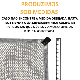 Tela Sombrite Proteção Hortaliças Modelo Freshnet 4m X 3m + Ilhós - 5