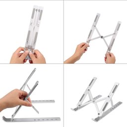 Suporte Dobrável Portátil de Alumínio para Notebook Vision - 2