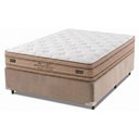 Ver imagem 1 de Cama Box Casal Molas Ensacadas Euro Pillow Double Face Pró Hotel 138x188x69cm Probel até 150kg