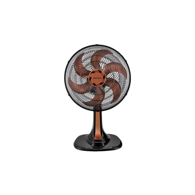 Ventilador de Mesa Ventisol Turbo 6 30cm Bronze 220v