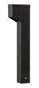 Ver imagem 4 de Poste Balizador Preto Luminária Jardim 1 Foco P/ Mr11 St2766