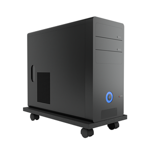 Suporte Mdf para Cpu/cpu Gamer com Rodinhas - Escritório -preto