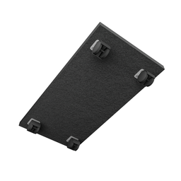 Suporte Mdf para Cpu/cpu Gamer com Rodinhas - Escritório -preto - 3