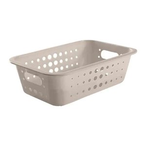 Cesta Organizadora M Baixa Bege