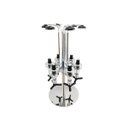 Ver imagem 4 de Porta Bebidas Dispenser Bar Butler Whisky Pinga Vodka Dosador Giratório Aço Inoxidável Para 6 Garraf