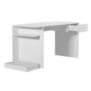 Ver imagem 2 de Mesa Gamer Escrivaninha Rubi 156,5cm Branca