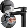 Torneira Banheiro ou Lavabo Monocomando Misturador de Bancada em Metal Estilo Industrial Moderna  Pr - 1