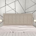 Ver imagem 2 de Cabeceira Estofada para Cama Queen Sevilla Bege - M. Arapongas 03