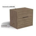 Ver imagem 2 de Mesa Cabeceira Infantil S822 c/ 2 Gavetas Freijó - Kappesberg