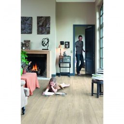 Piso Laminado Quick Step Impressive 1,83m² Carvalho Bege Serrado - 2