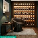 Ver mais imagens de Poltrona Decorativa Cave Base Giratoria Courino Tcs 721 Moll