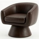 Ver imagem 1 de Poltrona Decorativa Cave Base Giratoria Courino Tcs 721 Moll