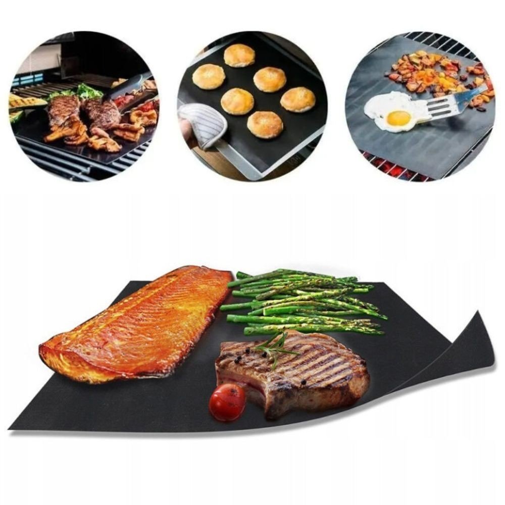 Manta Grill Tapete Churrasqueira Grelha Teflon Antiaderente - 2