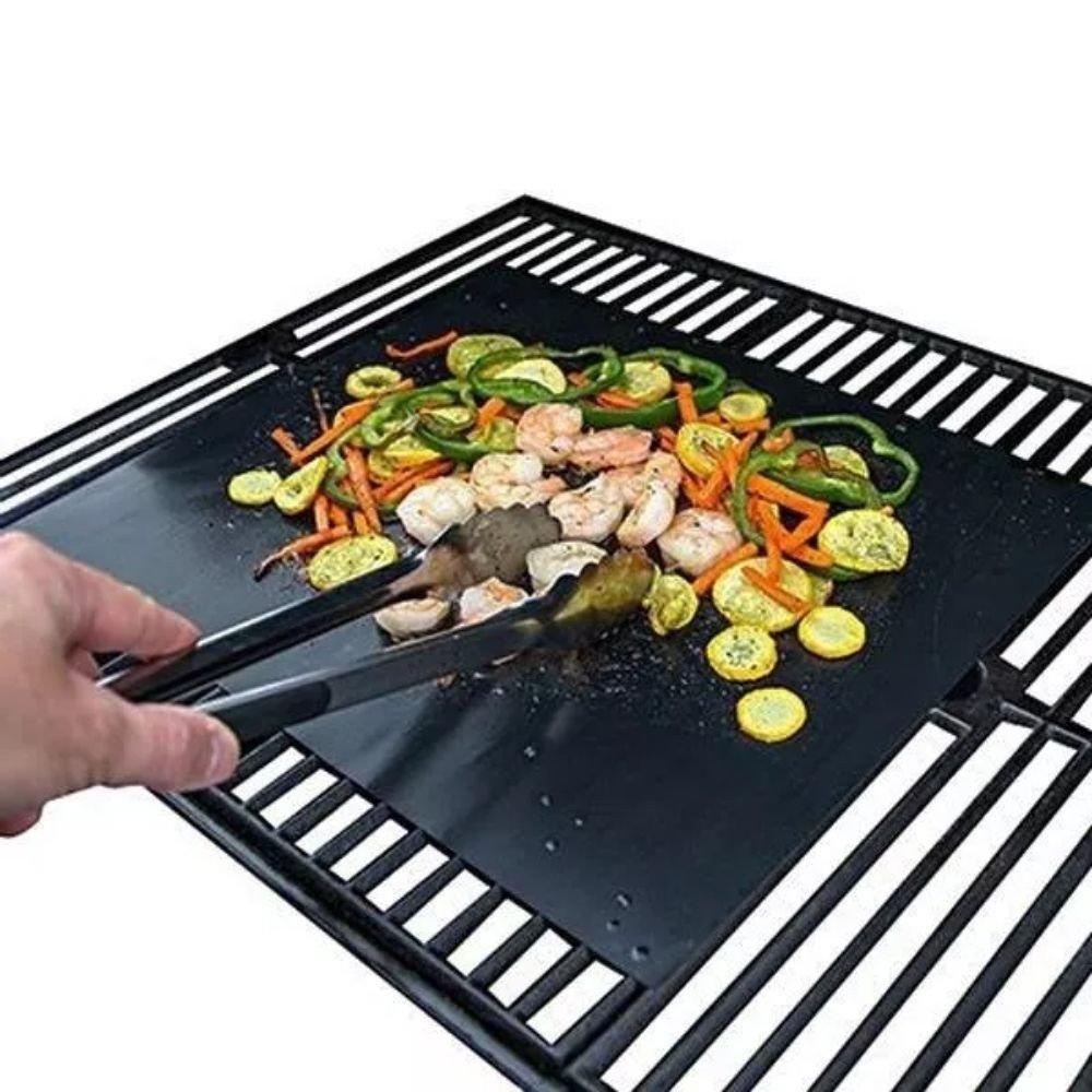 Manta Grill Tapete Churrasqueira Grelha Teflon Antiaderente - 6