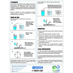 Ecomix G 500g - Desentupidor, Limpa Caixa de Gordura e Fossa - 2