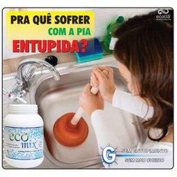 Ecomix G 500g - Desentupidor, Limpa Caixa de Gordura e Fossa - 6