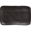 Ver imagem 3 de Kit 12 Travessas Retangular 27x17cm Porto Brasil Juta Preto Matte Cozinha Prato Servir Petiscos Mesa