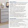 Escrivaninha 5 Gavetas 100% MDF Berlim Yescasa - 14