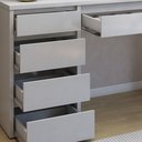 Ver imagem 6 de Escrivaninha 5 Gavetas 100% MDF Berlim Yescasa