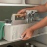 Organizador Multiuso 8 Litros Flow Bege ou - 3