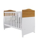 Ver imagem 1 de Berço Mini Cama Conforto Nature/branco - Permóbili Baby