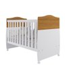 Berço Mini Cama Conforto Nature/branco - Permóbili Baby - 1