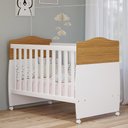 Ver imagem 2 de Berço Mini Cama Conforto Nature/branco - Permóbili Baby